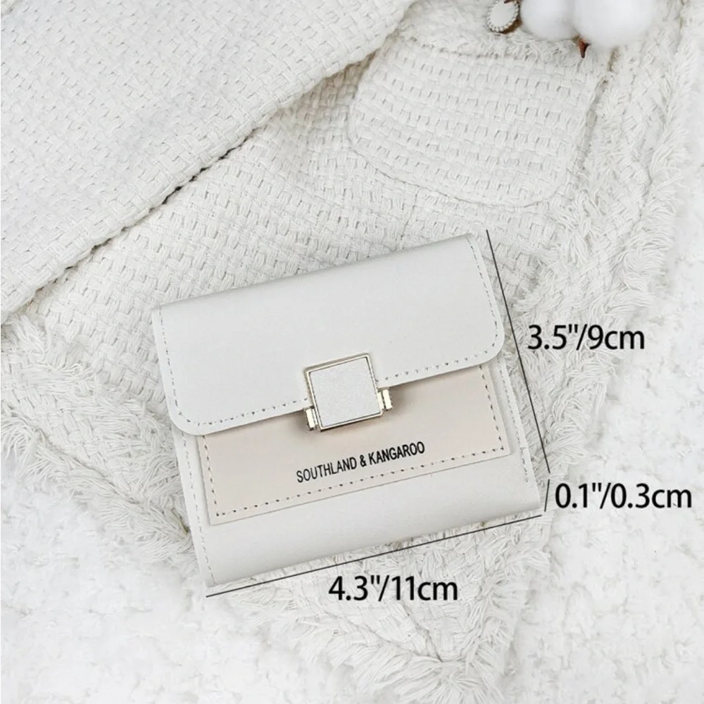 ⚠️Clearance White Bifold Fashion Wallet / Cardholder - Picture 2 of 4